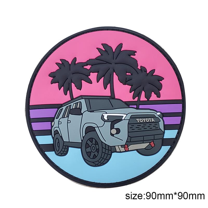 3d pvc car patch