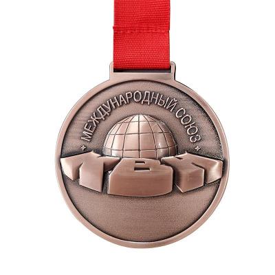 Customized Copper Marathon Medals