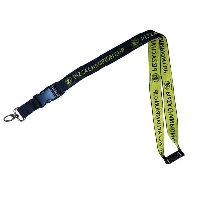 Promotional Custom Neck Strap Woven Lanyard For ID Card