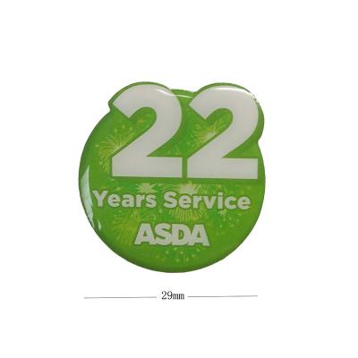 Years of Service Branded Lapel Pin With Custom Logo