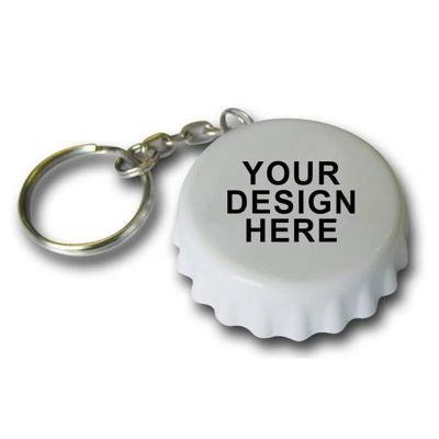 Wholesale Custom Laser Engraving Your Own Logo Bottle Opener Keychain