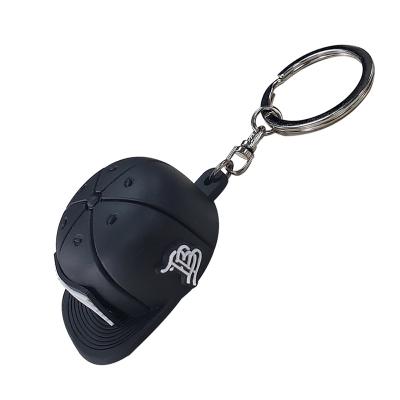 Custom Soft Pvc Rubber Mini Hat Keychain