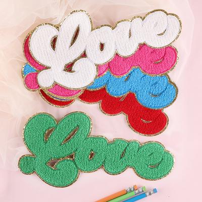 Diy Love Letters Chenille Patch