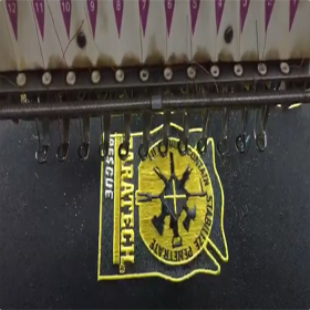 Embroidery patch Machine
